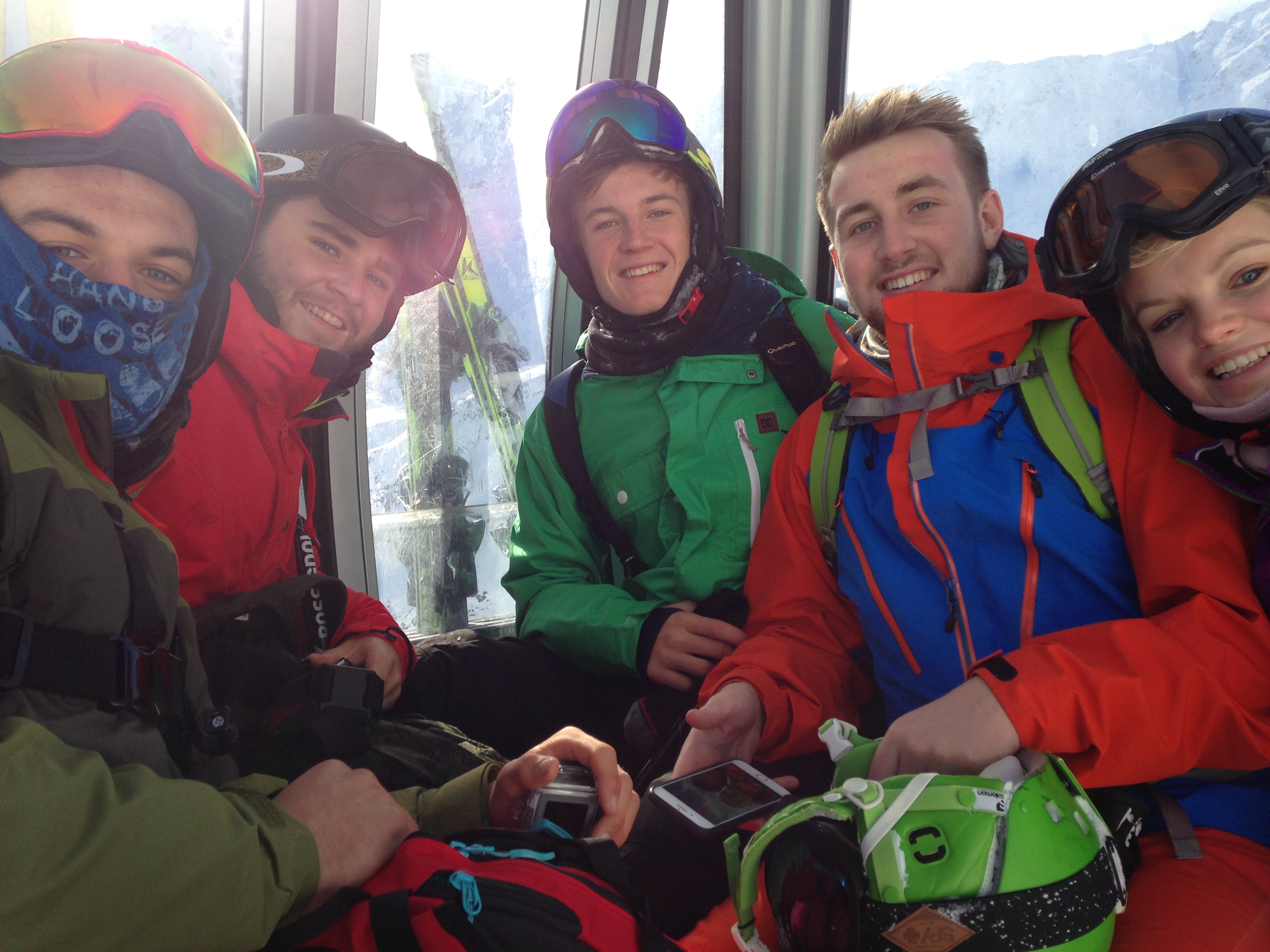 ST ANTON 4 WEEK SKI INSTRUCTOR COURSE 2015: BLUEBIRD SKIING, BOWLING, AND THE BEACH BOYS