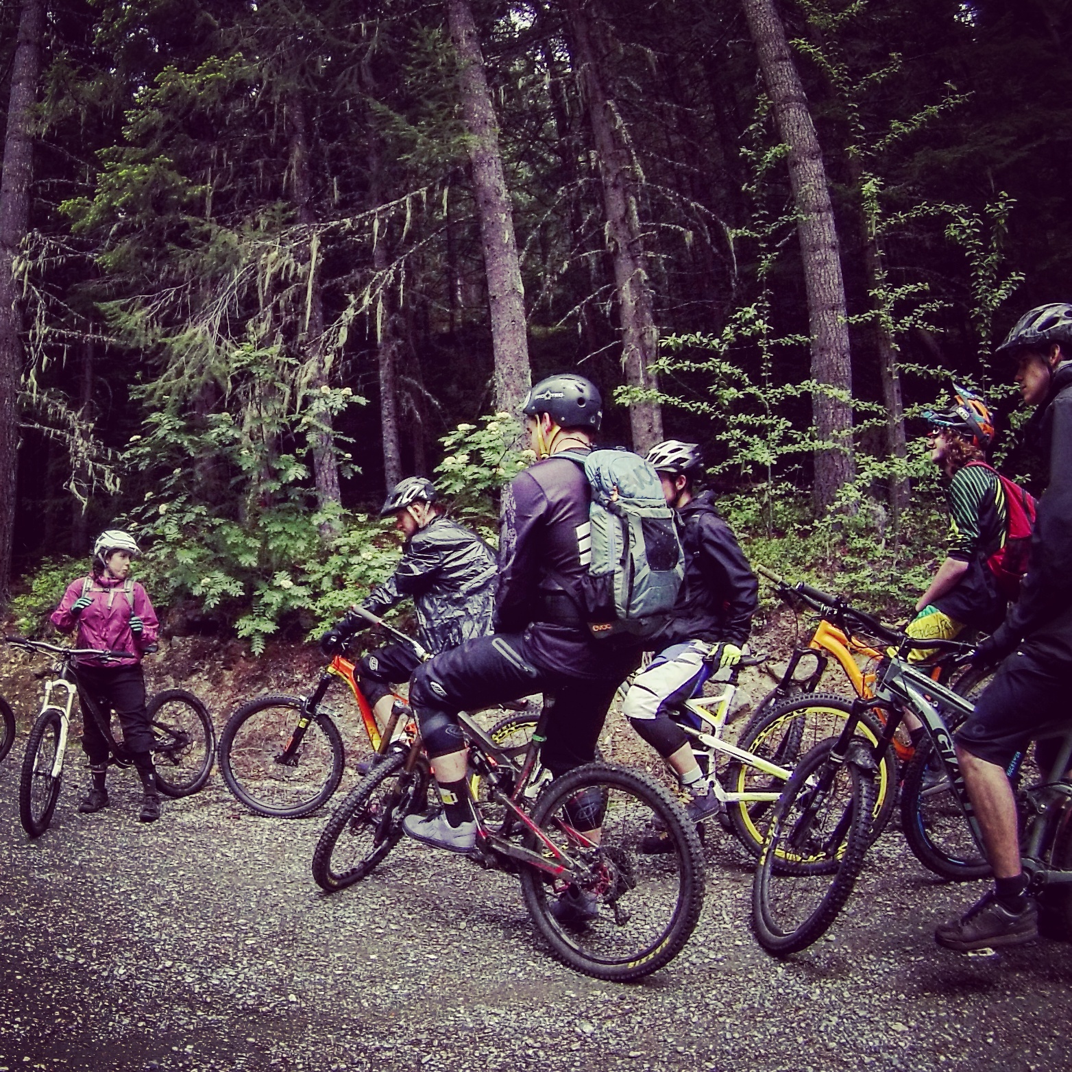 Bike Park Academy Trainees blast an afternoon on the Zappa trails