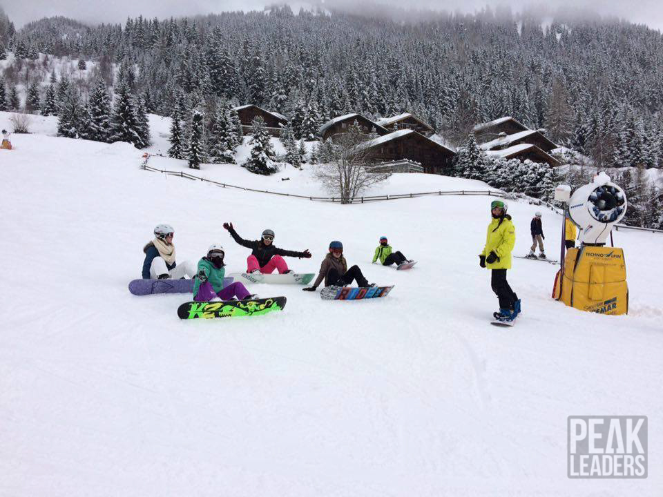 Working with Peak Leaders’ partner ski school Les Elfes in Verbier