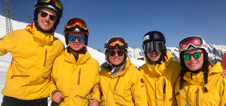 Ski instructor gap course job opportunities with Les Elfes