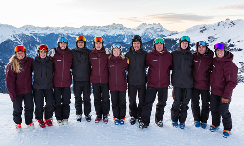Ski Lessons Verbier team photo